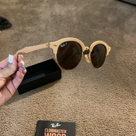 Ray ban club master wood  NEVER USED - Picture 5 of 7